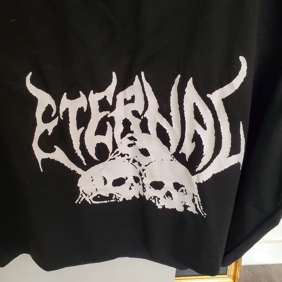 **SOLD** Eternal Goth Cropped Tank Top - Picture 5 of 6